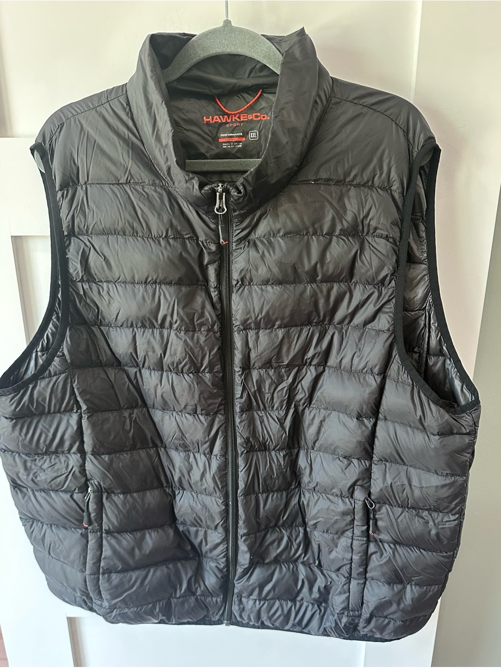 Hawke & Co Sport puffer Vest Down Black XL Packable black